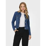 JDY Jeans jakna Moon 15315972 Modra Regular Fit