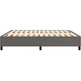  Okvir za krevet s oprugom sivi 160x200 cm od umjetne kože | Eponuda.ba