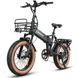 Samebike XWLX09-II gorsko električno kolo, 1000 W 48 V 15 Ah, prehransko, črno, (21960418) | Shoptok.si