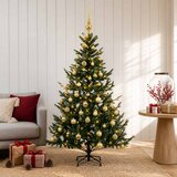  Umjetno božićno drvce s kuglicom 150 cm 150 LED lampica | shoptok.hr