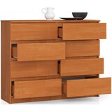 AKORD KOMODA K 120 cm 8 PREDALNIKOV JASEN, (21702895) | Shoptok.si