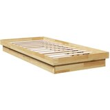  Okvir kreveta bez madraca 90x200 cm Puno hrastovo drvo | shoptok.hr