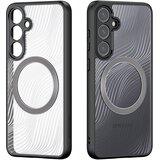 Dux ducis Aimo Mag - oklopni ovitek, združljiv z MagSafe za Samsung Galaxy S24, črn | Shoptok.si