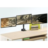 Maclean Stolni nosač za 3 LCD monitor, 17 "- 27", 2 x USB3.0 port - MC-811 | shoptok.hr