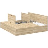 vidaXL Postelja z dodatnim prostorom za shranjevanje Sonoma Oreh 180x200 cm, (22053042) Cene