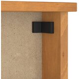  Zidna vješalica za kapute SANDNES 45x12x35 cm Masivno drvo bor | shoptok.hr