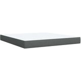  Boxspring krevet s madracem Tamnosiva 180 x 200 cm Tkanina - Tamnosiva 180 x 200 cm Dizajn linija | shoptok.hr