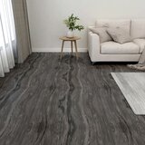 vidaXL Samolepilne talne plošče 55 kosov PVC 5,11 m² temno sive Cene