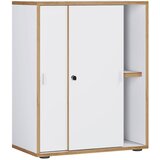 MID.YOU Arhivska Omara Salia B60, Bela, Barva Hrasta | Shoptok.si