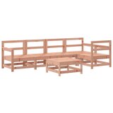  The Living Store Vrtna garnitura 6-delna trden les douglas - Vrtna Sedežna Garnitura, (21453189) | Shoptok.si