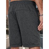 DStreet Spodenki męskie dresowe ciemnoszare | shoptok.hr