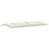  Jastuk za vrtnu klupu prošarano krem 100x50x7 cm od tkanine | shoptok.hr