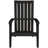 Vrtne stolice Adirondack 2 kom crne od polipropilena | shoptok.hr