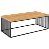 Actona Mizica z mizno ploščo v hrastovem dekorju v naravni barvi 60x120 cm Strington – | Shoptok.si