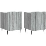  Nočna omarica 2 pcs Siva Sonoma 43 x 34,5 x 52 cm, (5000233632) | Shoptok.si