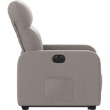 vidaXL Električni naslanjač s funkcijo vstajanja taupe blago, (20926738) | Shoptok.si