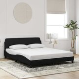  Okvir za krevet Dover crni 160x200 cm baršunasti | shoptok.hr