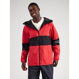Quiksilver Funkcionalna jakna 'HIGH IN TH HOOD' siva / rdeča / črna / bela | Shoptok.si