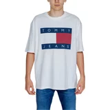 Tommy Hilfiger Polo majice dolgi rokavi TJM OVZ BIG FLAG TEE DM0DM18547 Bela