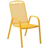  baštenska stolica melfi sa naslonom za ruke žuta 051123-609225 Cene