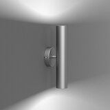  Zidno svetlo WALL 2xGU10/8W/230V srebrno | Eponuda.com