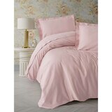 Elegant Powder Powder Satin Double Quilt Cover Set Cene