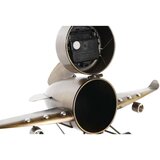  Galda pulkstenis DKD Home Decor 42 x 23 x 14 cm Avion Željezo (2 kom.) | shoptok.hr
