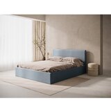 Micadoni Svetlo modro oblazinjeno vzglavje 170,5x100 cm Remo – | Shoptok.si