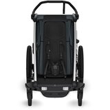 Thule Chariot Cross 2 single multifunkcionalna sportska prikolica za bicikl - 1 dijete,siva | shoptok.hr