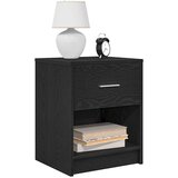  Noćni ormarići 2 kom s ladicama crni 40x34x50 cm | shoptok.hr