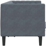  Kavč Temno siva 174 x 74,5 x 70,5 cm Žamet, (5000138253) | Shoptok.si