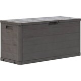  Vrtna škatla za shranjevanje 280 L rjava | Shoptok.si