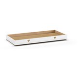 Vipack Bijeli dječji krevet od masivnog bora u obliku kućice/s dodatnim ležajem s prostorom za odlaganje 90x200 cm AMORI – | shoptok.hr