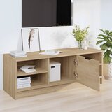 TV ormarić boja hrasta 102x35,5x36,5 cm od konstruiranog drva | Eponuda.com