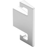  Kupaonska kukica za ručnik (Broj kuka: 2 Kom., Metal, Bijela) | shoptok.hr