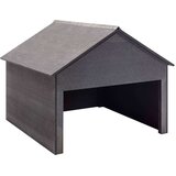  Garaža za kosilicu siva 80 x 80 x 70 cm WPC | Eponuda.com