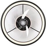 LAMKUR LED plafonsko svetlo sa ventilatorom FARGO LED/37W/230V crno + daljinski upravljač | Eponuda.com