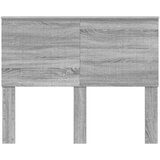  Uzglavlje s uzglavljem Siva Sonoma 135 cm Konstruirano drvo | shoptok.hr