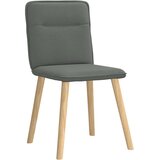 vidaXL Jedilni stoli 2 kosa temno sivo blago | Shoptok.si