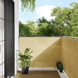 Balkonski zaslon boja pijeska 120x400 cm 100 % poliester Oxford | shoptok.hr
