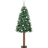 vidaXL Mršavo božićno drvce Zelena 72 x 72 x 180 cm PVC | shoptok.hr