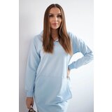 Kesi Azure dress with a hood | Shoptok.si