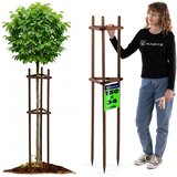 KADAX opora za rastline, drevesa, grmičevje, impregnirana opora, trikotna, močna, 150 cm, (5000362580) | Shoptok.si
