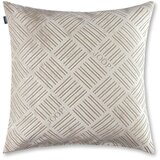 Joop! PREVLEKA ZA BLAZINO J! Meshwork creme 50/50 cm krem barve, svetlo siva | Shoptok.si