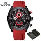 Naviforce Muški ručni sat Kvarcni mehanizam crveni NF8038 | Eponuda.com