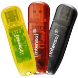 Intenso (Intenso) USB Flash drive 32GB Hi-Speed USB 2.0,Rainbow Line, 3 kom - USB2.0-32GB/Rainbow, 3 kom Cijene