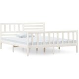  Za krevet od masivnog drva bijeli 140 x 190 cm | shoptok.hr