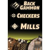 Steam Backgammon + Checkers + Mills (PC) Key GLOBAL | ePonuda.com