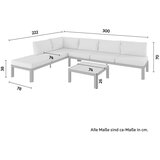 Modern Living Lounge Garnitura New York, Zelena, Bež, 3-Delno | Shoptok.si