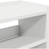  Stalak za cipele bijeli 80x25x62 cm od konstruiranog drva | shoptok.hr